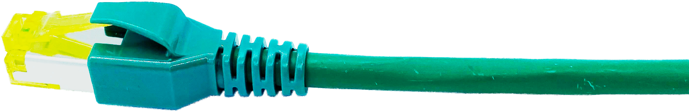 Kupferpatchkabel Cat.6A FlexBoot  10,00m grün