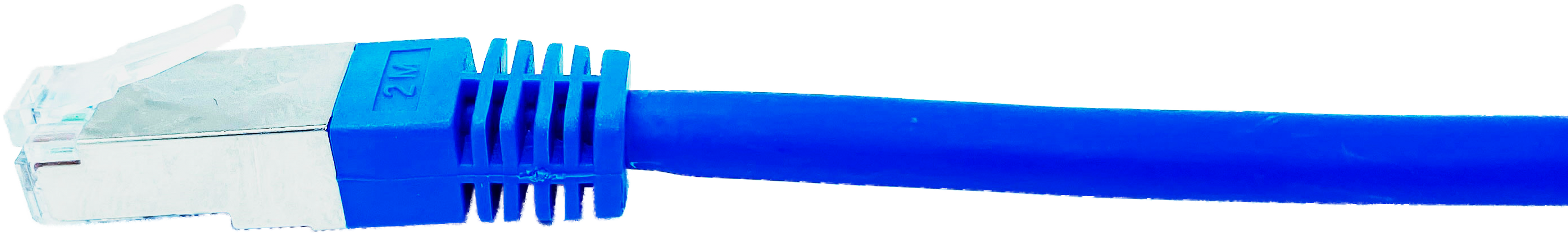 Kupferpatchkabel Cat.6A 10Gigabit 05,00m blau