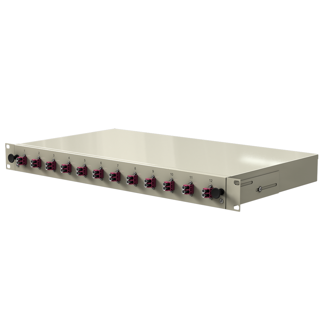 LWL Trunkbox Novuslan 12xLCdx Kupplung ericaviolet