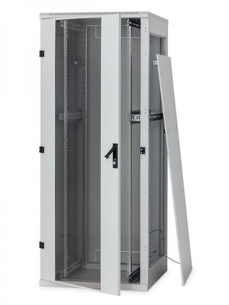RMA 19" Standschrank 45HE 600x600, Glastür