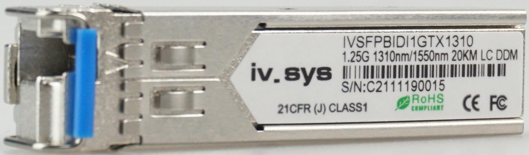SFP WDM Transceiver 1Gbit (eine Faser)