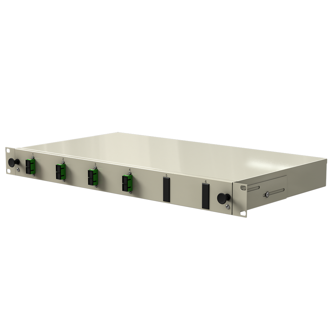 LWL Spleißbox Novuslan 4xSCdx APC8° E9