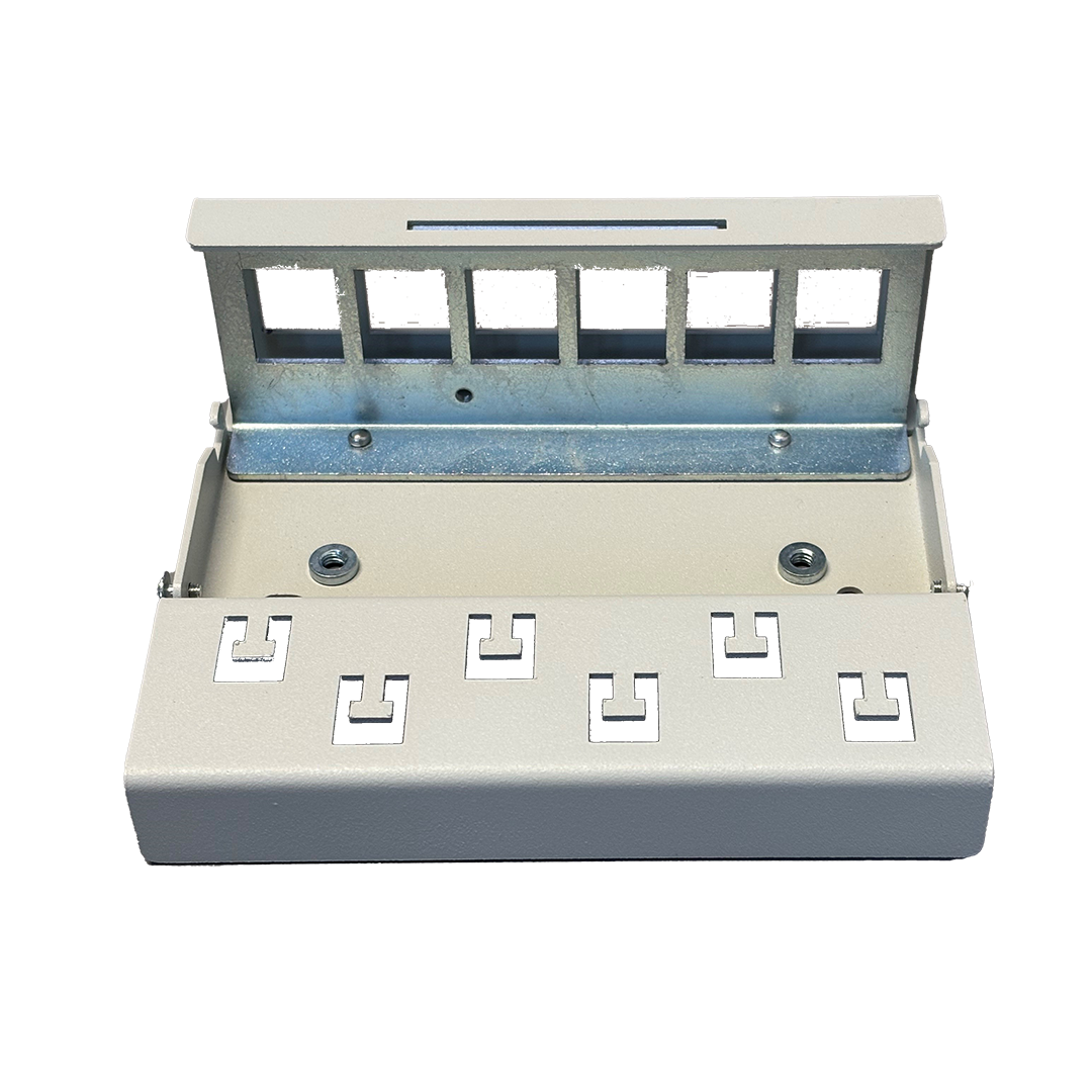 iv.sys AP oder Hutschiene Verteilerbox 6 Port